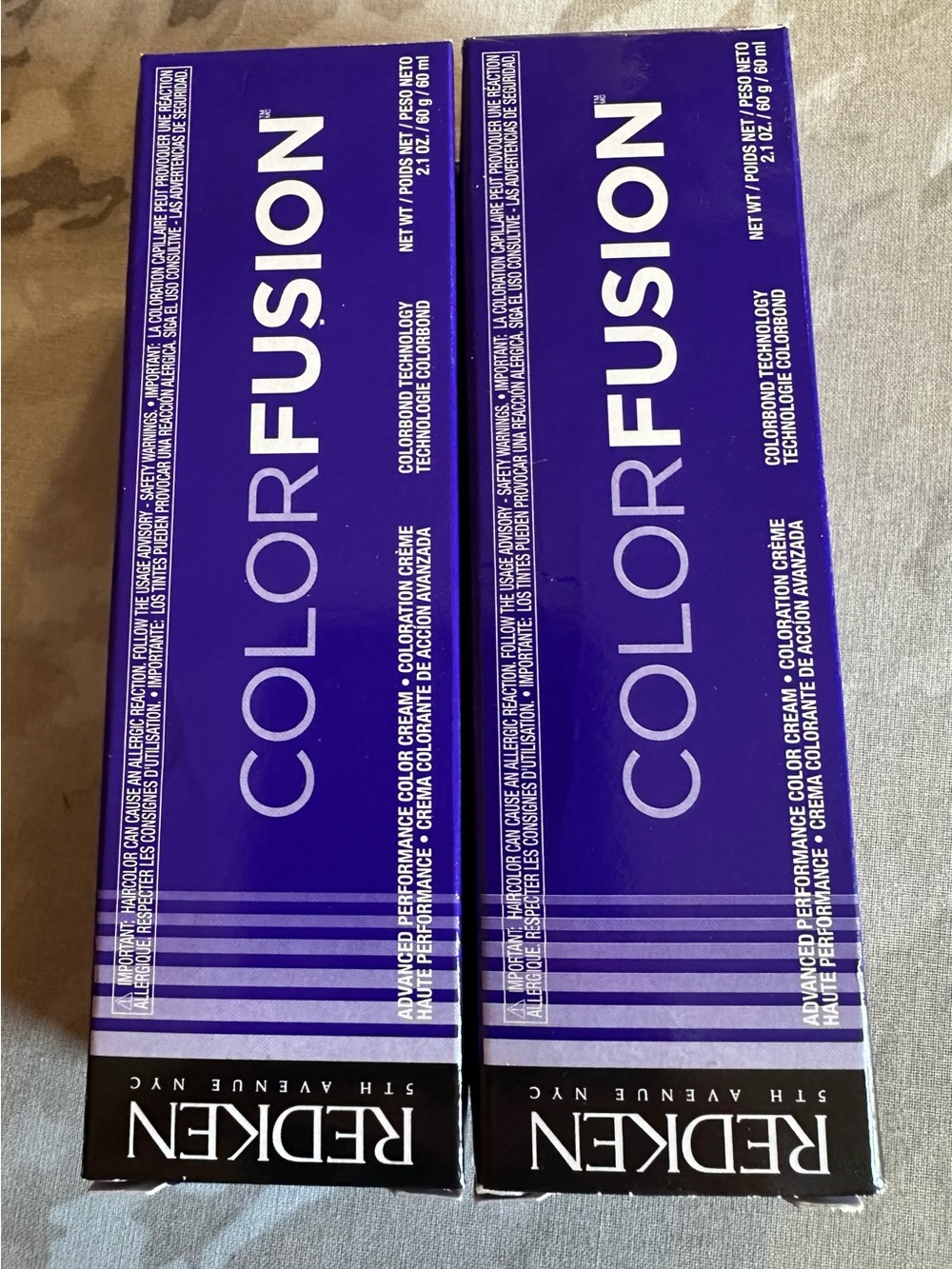 Redken Color Fusion Hair Color Duo 5Va New in original box